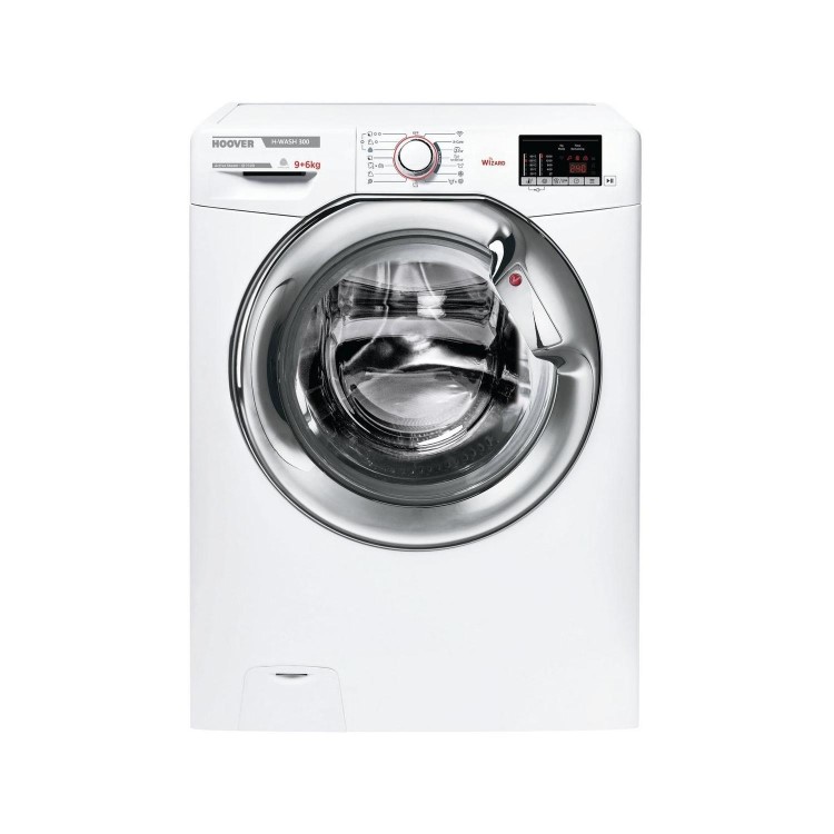 Refurbished Hoover H3D4965DCE Freestanding 9/6KG 1400 Spin Washer Dryer White