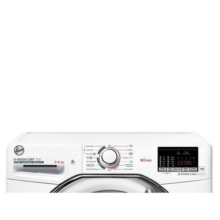 Refurbished Hoover H3D4965DCE Freestanding 9/6KG 1400 Spin Washer Dryer White