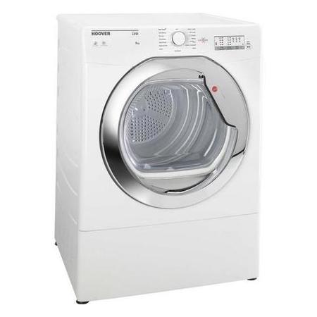 Refurbished Hoover HLV8LCG-80 Freestanding Vented 8KG Tumble Dryer White