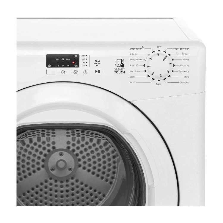Refurbished Candy CSVV9LG-80 Smart Freestanding Condenser 9KG Tumble Dryer White