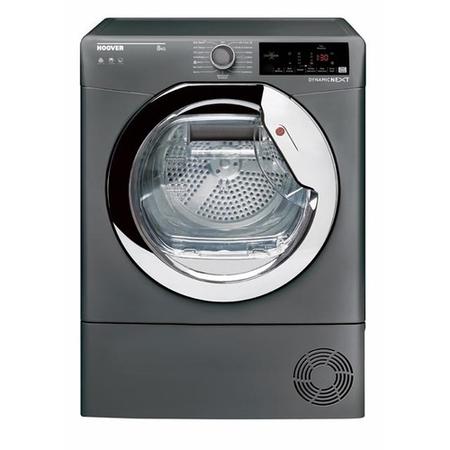 Refurbished Hoover DX C8TCER Smart Freestanding Condenser 8KG Tumble Dryer Graphite