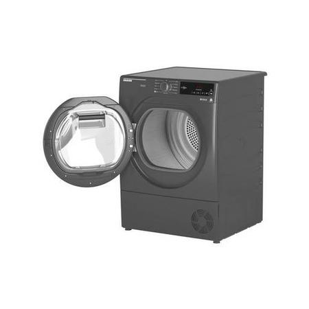 Refurbished Hoover DX C8TCER Smart Freestanding Condenser 8KG Tumble Dryer Graphite