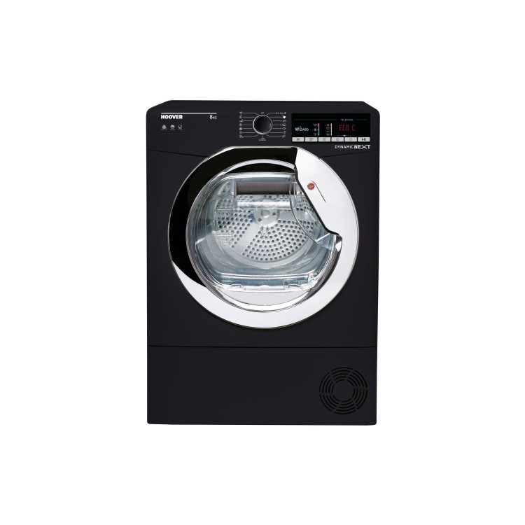 Refurbished Hoover DXOC8TCEB Smart Freestanding Condenser 8KG Tumble Dryer Black