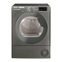 Refurbished Hoover HLX C10DRGR Smart Freestanding Condenser 10KG Tumble Dryer Graphite