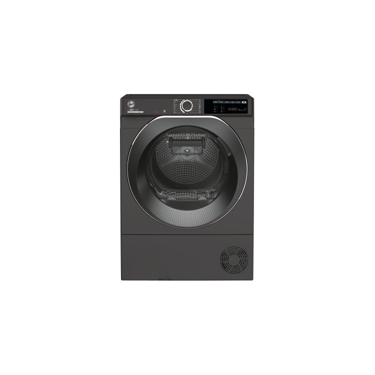 Refurbished Hoover HDry 500 ND H10A2TCBER Smart Freestanding Heat Pump 10KG Tumble Dryer Graphite
