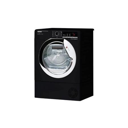 Refurbished Hoover DXO H9A2TCEB-80 Smart Freestanding Heat Pump 9KG Tumble Dryer Black