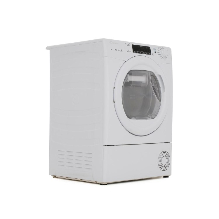 Refurbished Candy GSVH9A2TE Smart Freestanding Heat Pump 9KG Tumble Dryer White