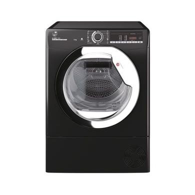 Refurbished Hoover HLE C9TCEB-80 Smart Freestanding Condenser 9KG Tumble Dryer Black