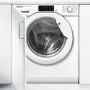 Refurbished Hoover HBWM 814D Integrated 8KG 1400 Spin Washing Machine White