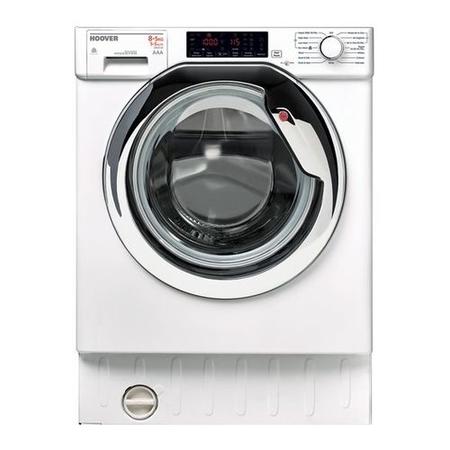 Refurbished Hoover H-Wash 500 HBWD 8514TAHC Integrated 8/5KG 1400 Spin Washer Dryer White
