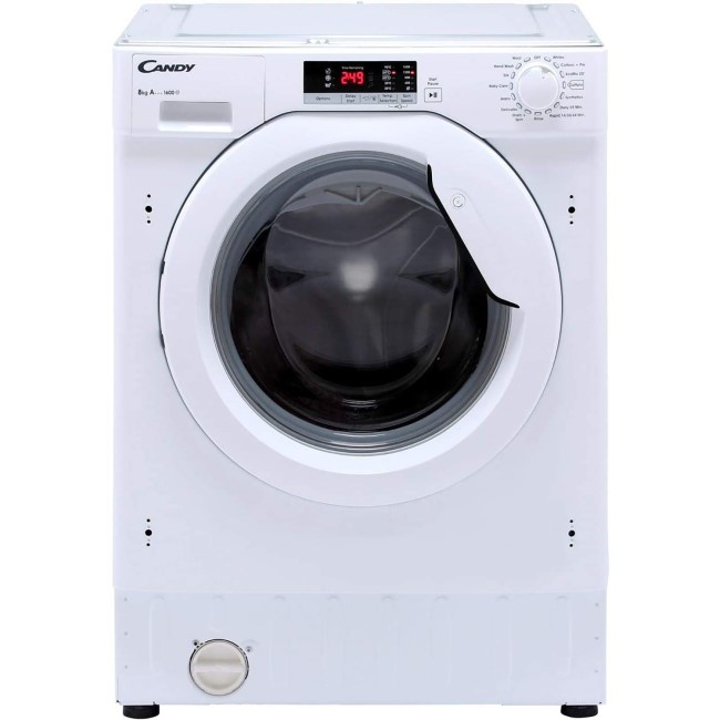 Candy CBWM 816S-80 Integrated 8KG 1600 Spin Washing Machine White