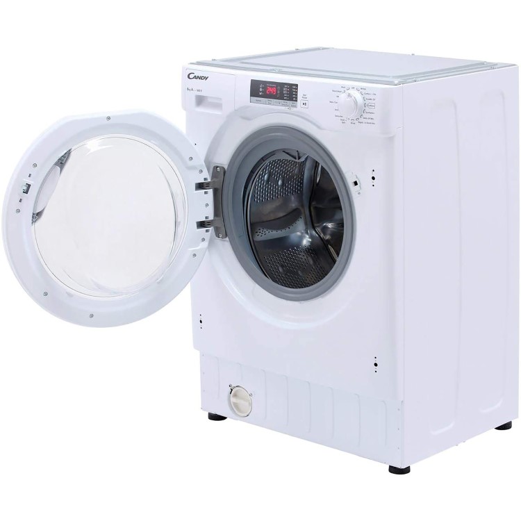 Refurbished Candy CBWM816S Integrated 8KG 1600 Spin Washing Machine