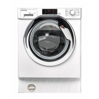 Refurbished Hoover HBWM 814DC Integrated 8KG 1400 Spin Washing Machine White