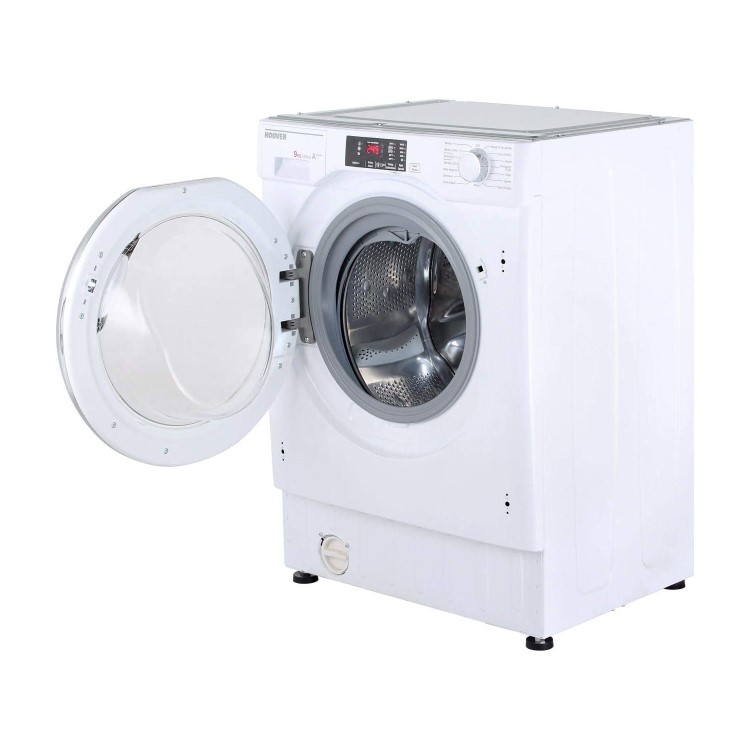 Refurbished Hoover HBWM 914DC-80 Integrated 9KG 1400 Spin Washing Machine White