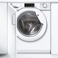 Refurbished Hoover H-Wash 300 HBWS 48D1E-80 Integrated 8KG 1400 Spin Washing Machine White