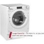 Refurbished Hoover H-Wash 300 HBWS 48D1E-80 Integrated 8KG 1400 Spin Washing Machine White