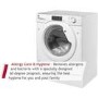 Refurbished Hoover H-Wash 300 HBWS 48D1E-80 Integrated 8KG 1400 Spin Washing Machine White