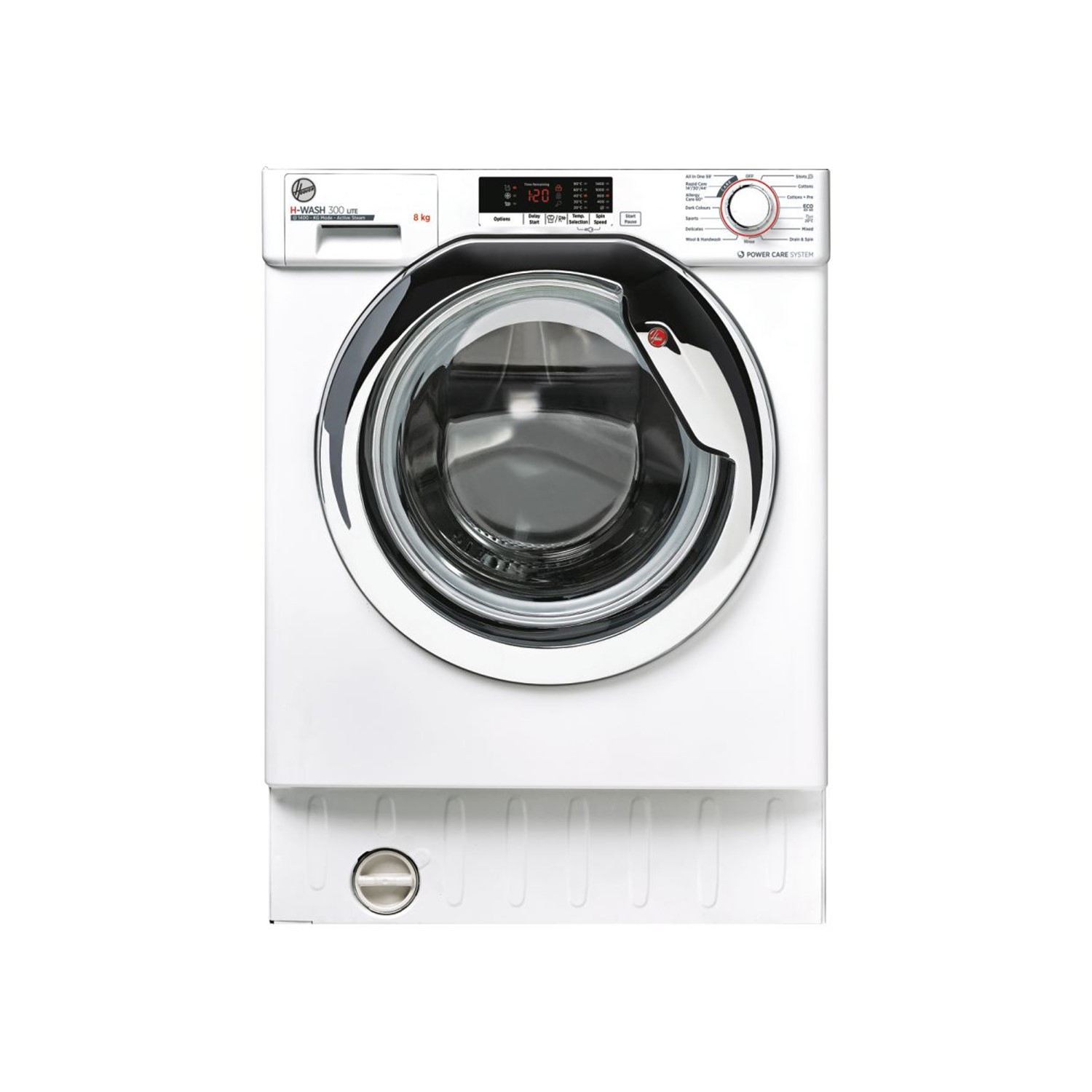 Refurbished Hoover H-Wash 300 HBWS 48D2ACE Integrated 8KG 1400 Spin Washing Machine