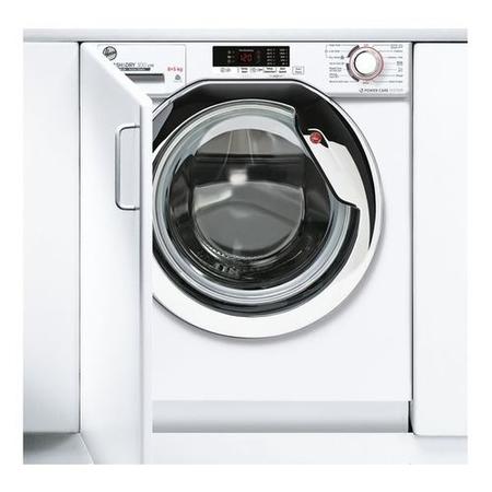 Refurbished Hoover HBDS485D2ACE Integrated 8/5KG 1400 Spin Washer Dryer White