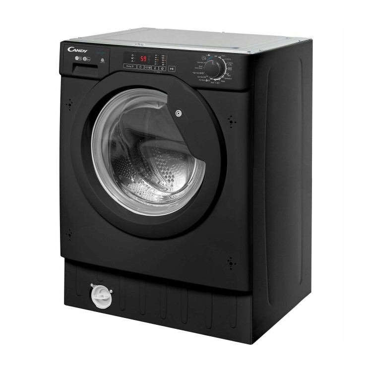 Refurbished Candy CBD485D1BBE Integrated 8/5KG 1400 Spin Washer Dryer Black