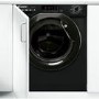 Refurbished Candy CBD485D1BBE Integrated 8/5KG 1400 Spin Washer Dryer Black