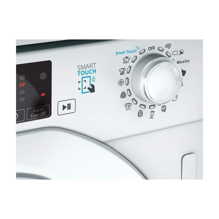 Refurbished Candy CBTDH7A1TE Smart Integrated Heat Pump 7KG Tumble Dryer White