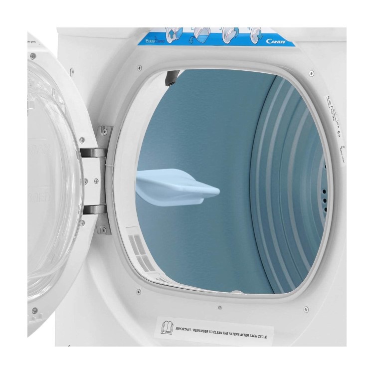Refurbished Candy CBTDH7A1TE Smart Integrated Heat Pump 7KG Tumble Dryer White