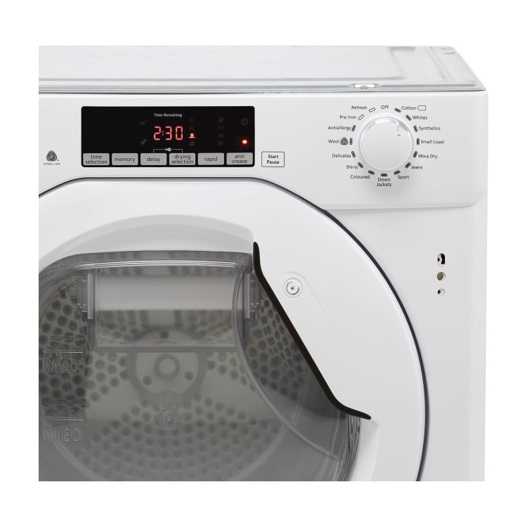 Refurbished Baumatic BBTDH7A1TE Smart Integrated Heat Pump 7KG Tumble Dryer White