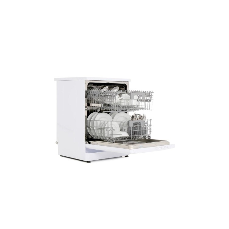 Refurbished Grade A2- CANDY CDP 1LS57W Full-size NFC Freestanding SMART Dishwasher - White