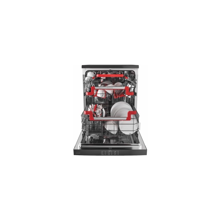 Refurbished Grade A2- HOOVER Axi HDPN 4S622PA Full-size Freestanding Smart Dishwasher - Graphite