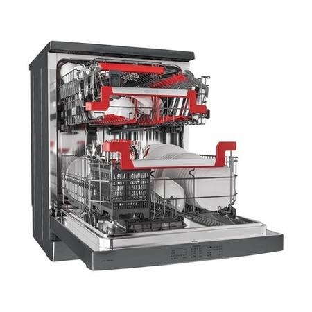 Refurbished Hoover AXI HDPN 4S603PX-80 16 Place Freestanding Dishwasher Stainless steel