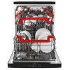 Refurbished Hoover H-Dish 500 HF 5E3DFB 15 Place Freestanding Dishwasher Black