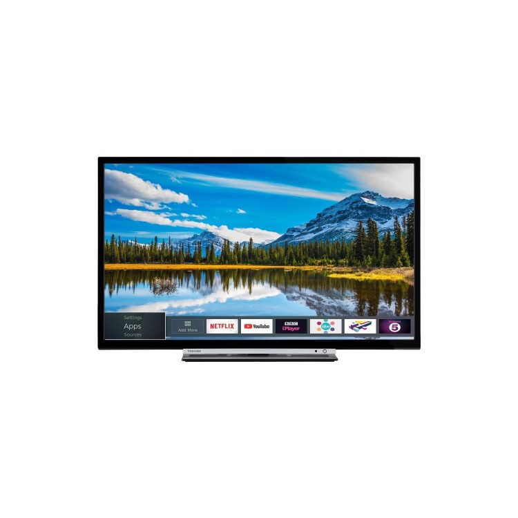 Refurbished Toshiba 32" 1080p Full HD LED Freeview Play Smart TV without Stand