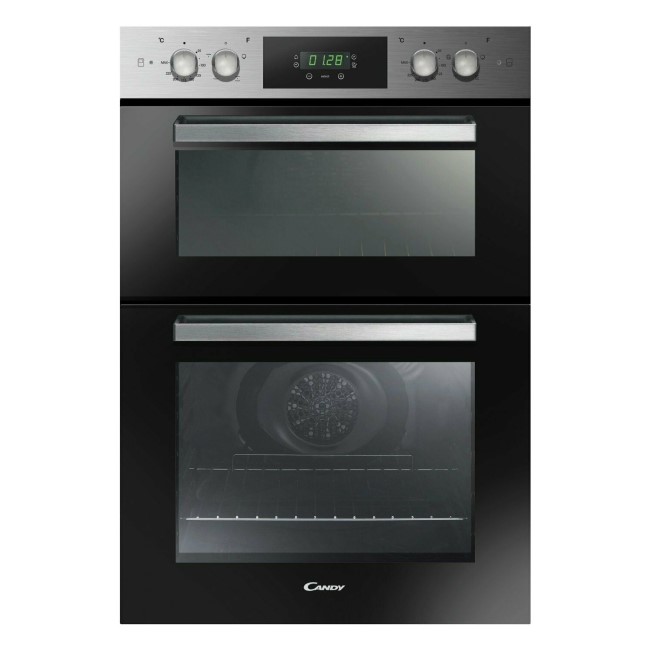 Refurbished Candy FC9D425XNF 60cm Double Built In Electric Oven