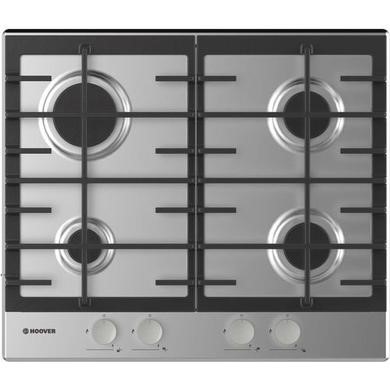 Refurbished Hoover H-Hob HHG6BRMX 60cm 4 Zone Gas Hob