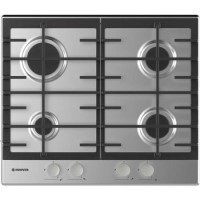 Refurbished Hoover H-HOB HHG6BRMX 59.5cm 4 Zone Built In Gas Hob