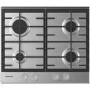 Refurbished Hoover H-HOB HHG6BRMX 59.5cm 4 Zone Built In Gas Hob
