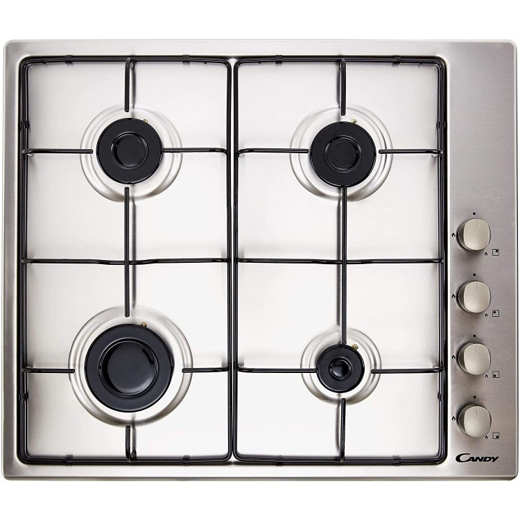 Refurbished Candy CHW6LX 60cm 4 Burner Gas Hob