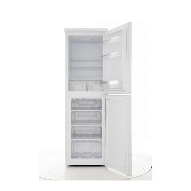 Refurbished Hoover HSC574W Freestanding 260 Litre 50/50 Fridge Freezer