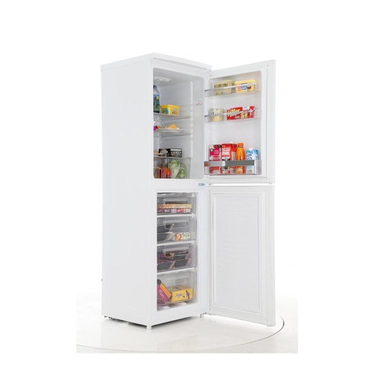 Refurbished Hoover HSC574W Freestanding 260 Litre 50/50 Fridge Freezer