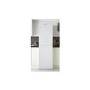 Refurbished Hoover HFF195WWK Frost Free Fridge Freezer in White