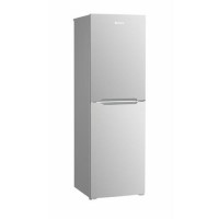 GRADE A2 - Grade A2- Hoover HCF5172XK 227 Litre Freestanding Fridge Freezer 50/50 Split Frost Free 55cm Wide- Inox