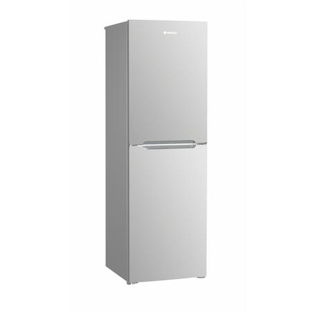 GRADE A2 - Grade A2- Hoover HCF5172XK 227 Litre Freestanding Fridge Freezer 50/50 Split Frost Free 55cm Wide- Inox