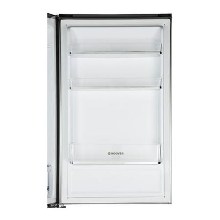GRADE A2 - Grade A2- Hoover HCF5172XK 227 Litre Freestanding Fridge Freezer 50/50 Split Frost Free 55cm Wide- Inox