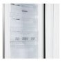 GRADE A2 - Grade A2- Hoover HCF5172XK 227 Litre Freestanding Fridge Freezer 50/50 Split Frost Free 55cm Wide- Inox