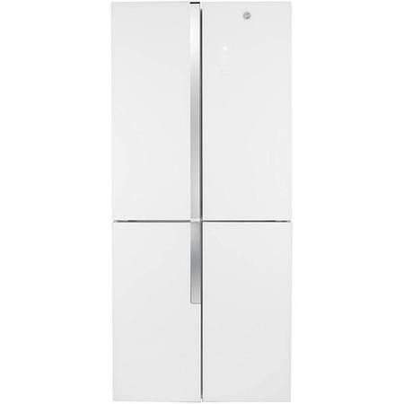 Refurbished Hoover HFDN180UK Freestanding 422 Litre Fridge Freezer