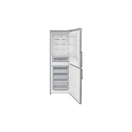 Refurbished Candy CVNB 6182XH5K No Frost Fridge Freezer - Stainless Steel