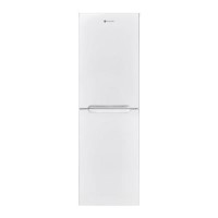 Refurbished Hoover HCSB 5172 WK Freestanding 242 Litre 50/50 Fridge Freezer White