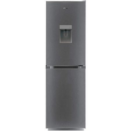 Refurbished Candy CMCL5172SWDK Freestanding 253 Litre 50/50 Low Frost Fridge Freezer Silver