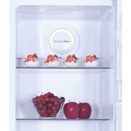 Refurbished Hoover HHSBSO6174XK Freestanding 521 Litre 50/50 Frost Free American Fridge Freezer Stainless Steel